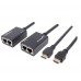 Extensor de HDMI por Cat5e/Cat6, hasta 30 m, cables HDMI incluidos 